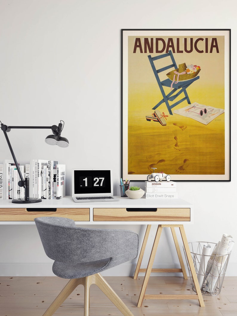 Andalusia-Art-Print-Vintage-Wall-Art-Print-Spain-Retro-Wall-Poster-Canvas-Print-Hanger-Framed-1