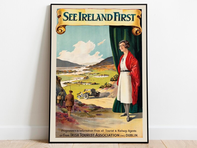 Ireland-Gallery-Wall-Prints-Canvas-Print-Wall-Art-Ireland-Vintage-Travel-Posters-Framed-Prints-Poster-Art Ireland Gallery Wall Prints Canvas Print Wall Art Ireland Vintage Travel Posters Framed Prints Poster Art
