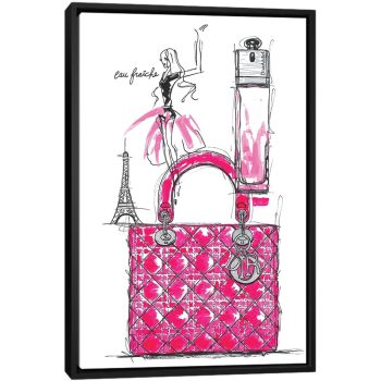 Dior Addict - Black Framed Canvas