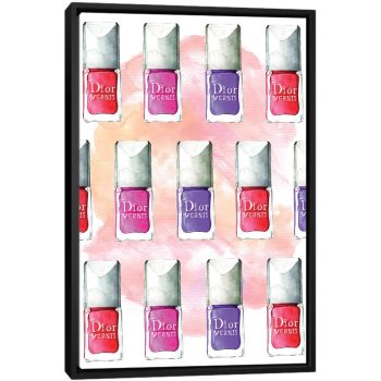 Dior Nail Polish - Black Framed Canvas
