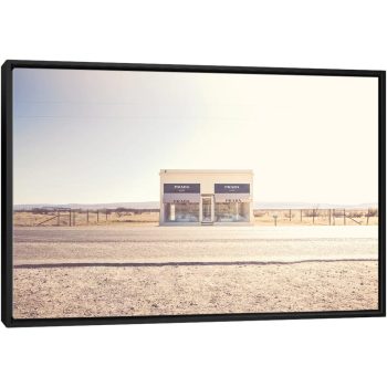Prada Marfa Ii - Black Framed Canvas