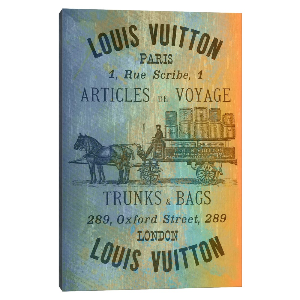 Vintage-Woodgrain-Louis-Vuitton-Sign-2-Black-Framed-Canvas-Stretched-Wrapped-Canvas-Print-Wall-Art-Decor-1 Stretched Wrapped Canvas Print
