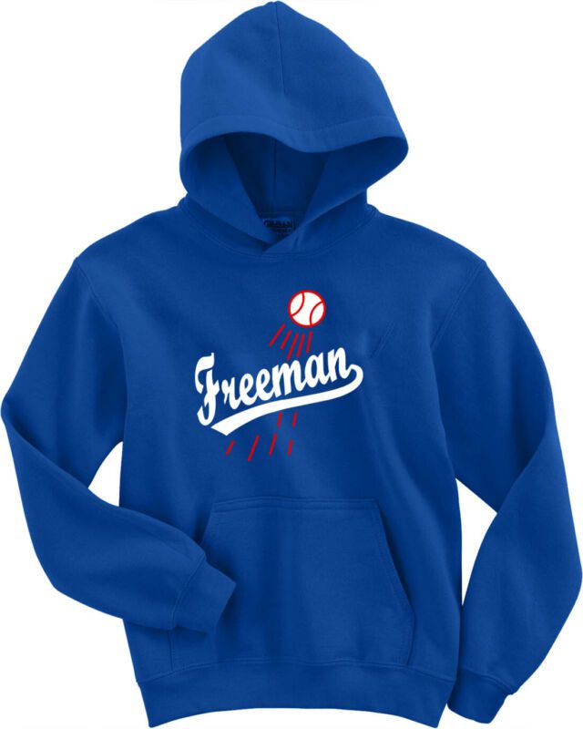 Freddie-Freeman-Los-Angeles-Dodgers-La-Logo-Crew-Hooded-Sweatshirt-Unisex-Hoodie Freddie Freeman Los Angeles Dodgers La Logo Crew Hooded Sweatshirt Unisex Hoodie