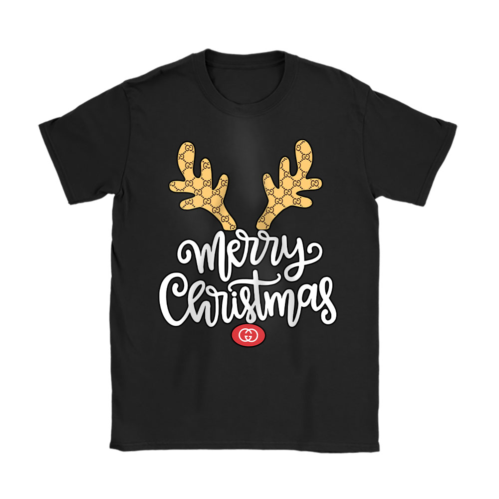 Christmas-Lights-Gucci-Unisex-T-Shirt-Cotton-Tee-TAT22016 Christmas Lights Gucci Unisex T-Shirt Cotton Tee TAT22016