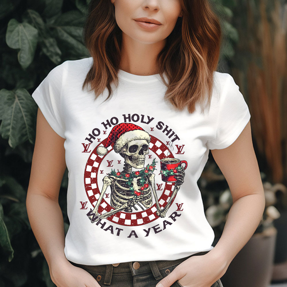 Ho-Ho-Holy-Shit-What-A-Year-Christmas-Louis-Vuitton-Unisex-Sweatshirt-TAS22097-1